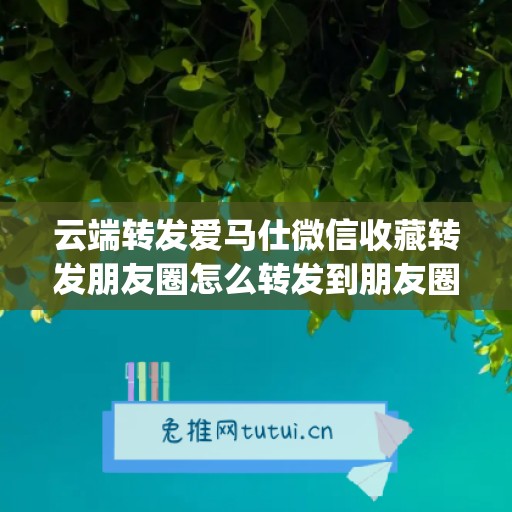 云端转发爱马仕微信收藏转发朋友圈怎么转发到朋友圈(爱马仕微信一键转发)