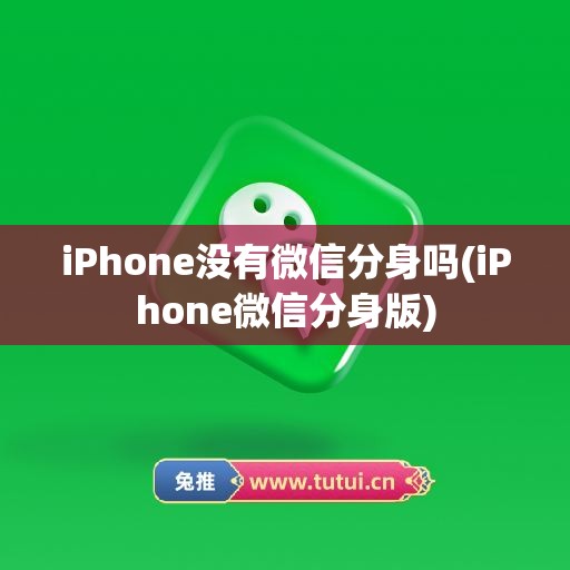 iPhone没有微信分身吗(iPhone微信分身版)