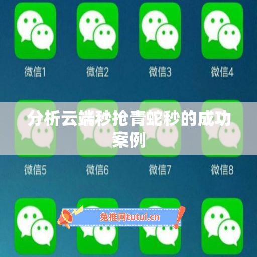 分析云端秒抢青蛇秒的成功案例