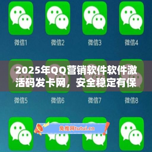 2025年QQ营销软件软件激活码发卡网，安全稳定有保障！