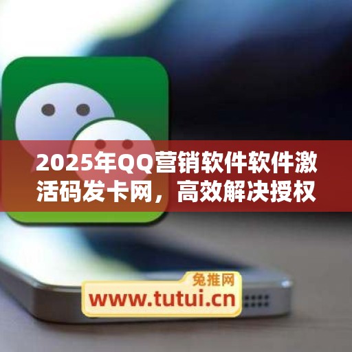 2025年QQ营销软件软件激活码发卡网，高效解决授权问题！