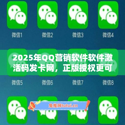 2025年QQ营销软件软件激活码发卡网，正版授权更可靠！