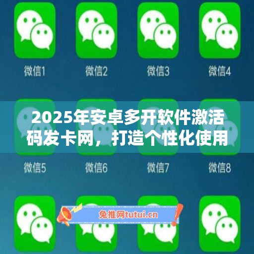 2025年安卓多开软件激活码发卡网，打造个性化使用体验！