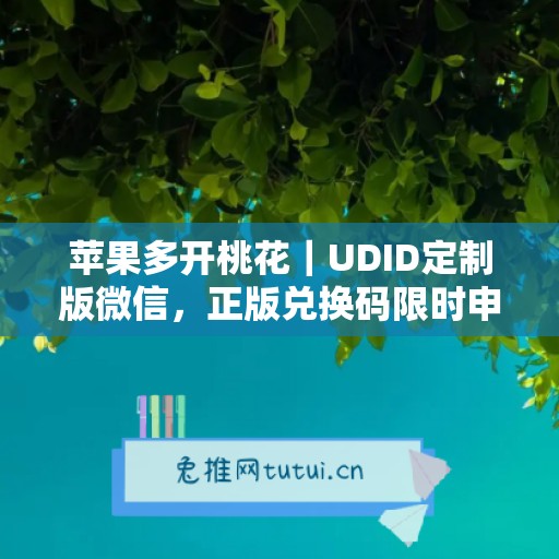 苹果多开桃花|UDID定制版微信,正版兑换码限时申领 苹果多开桃花|UDID定制版微信,正版兑换码限时申领
