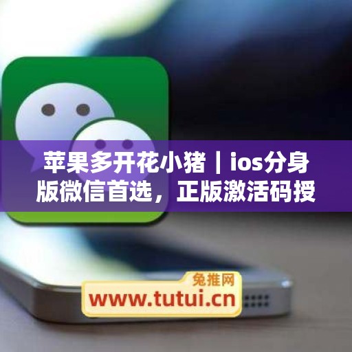 苹果多开花小猪｜ios分身版微信首选，正版激活码授权直达