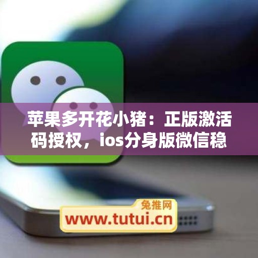 苹果多开花小猪:正版激活码授权,ios分身版微信稳定运行 苹果多开花小猪:正版激活码授权,ios分身版微信稳定运行