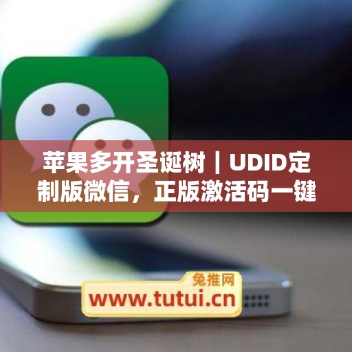 苹果多开圣诞树｜UDID定制版微信，正版激活码一键申领
