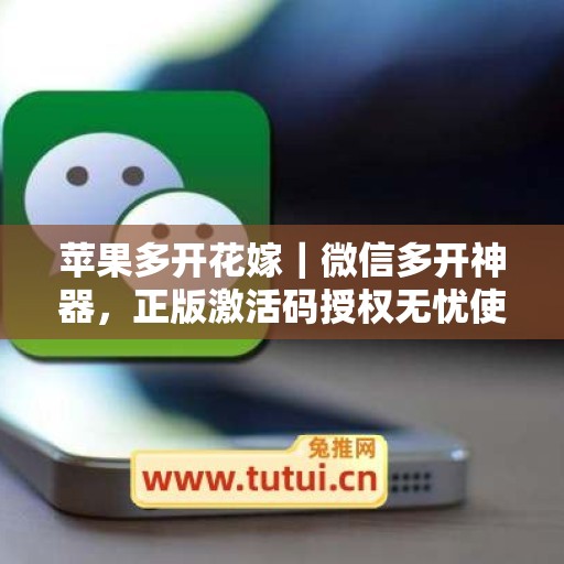 苹果多开花嫁|微信多开神器,正版激活码授权无忧使用 苹果多开花嫁|微信多开神器,正版激活码授权无忧使用