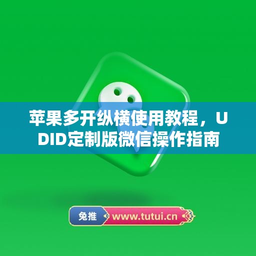 苹果多开纵横使用教程，UDID定制版微信操作指南