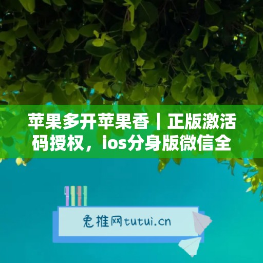 苹果多开苹果香|正版激活码授权,ios分身版微信全天可用 苹果多开苹果香|正版激活码授权,ios分身版微信全天可用