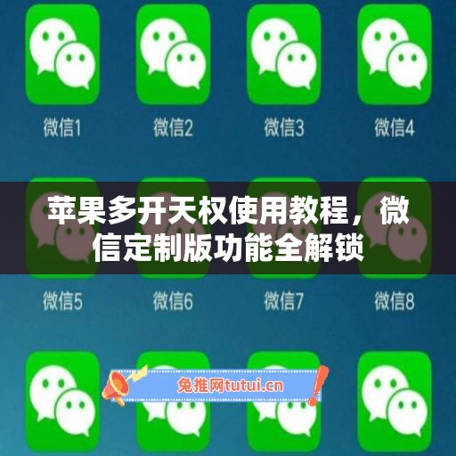 苹果多开天权使用教程,微信定制版功能全解锁 苹果多开天权使用教程,微信定制版功能全解锁