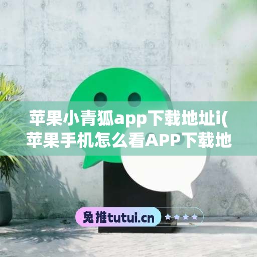 苹果小青狐app下载地址i(苹果手机怎么看APP下载地址)