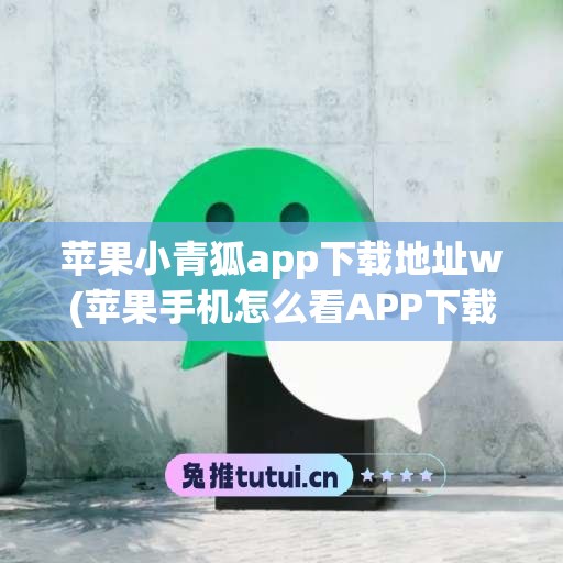 苹果小青狐app下载地址w(苹果手机怎么看APP下载地址)