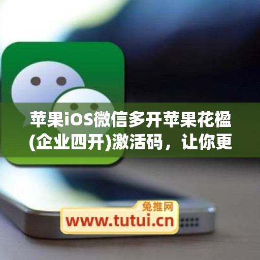 苹果iOS微信多开苹果花楹(企业四开)激活码，让你更便捷管理生活社交