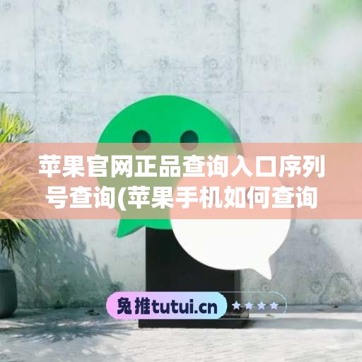 苹果官网正品查询入口序列号查询(苹果手机如何查询是不是正品)