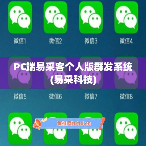 PC端易采客个人版群发系统(易采科技)