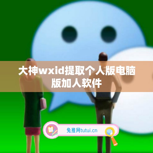 大神wxid提取个人版电脑版加人软件