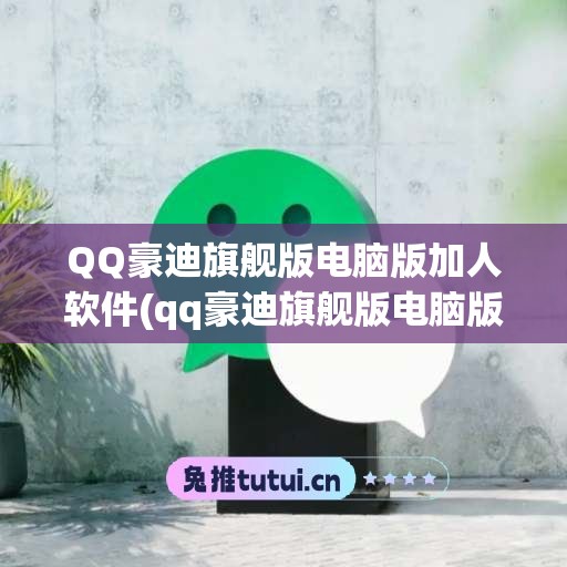 QQ豪迪旗舰版电脑版加人软件(qq豪迪旗舰版电脑版加人软件是什么)