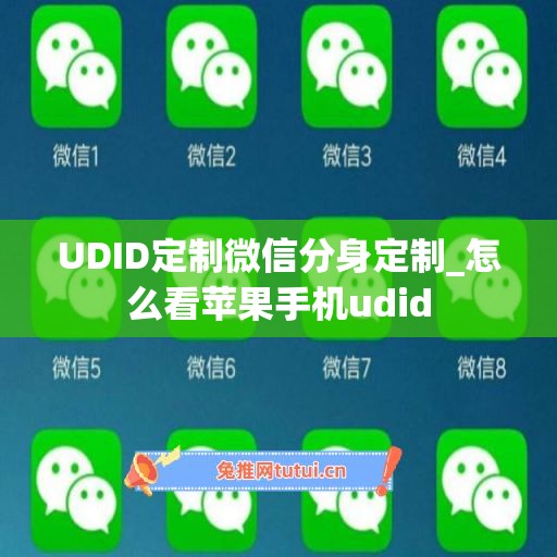 UDID定制微信分身定制_怎么看苹果手机udid