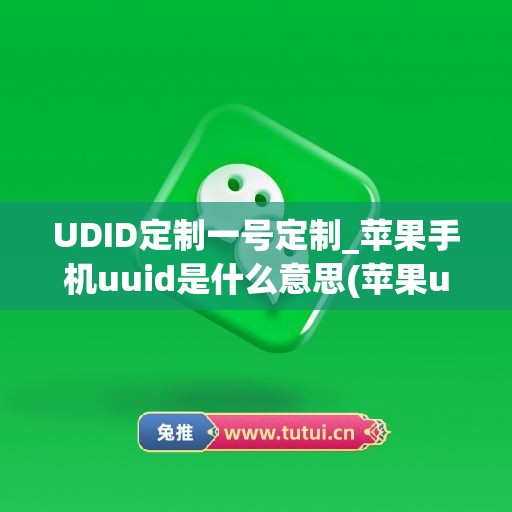 UDID定制一号定制_苹果手机uuid是什么意思(苹果udid定制软件稳定吗)