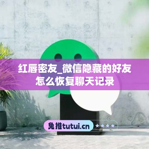 红唇密友_微信隐藏的好友怎么恢复聊天记录